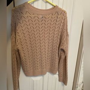 Super cute women’s dusty pink knitted sweater